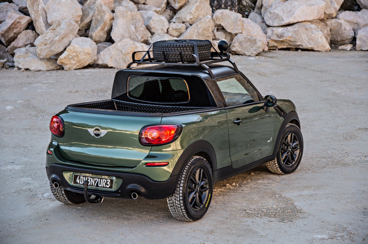 Mini Paceman Pickup Concept See All Photos