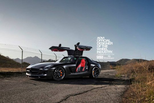 Mercedes-Benz SLS AMG on ADV08 picture 1