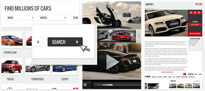 Find millions of cars in our database