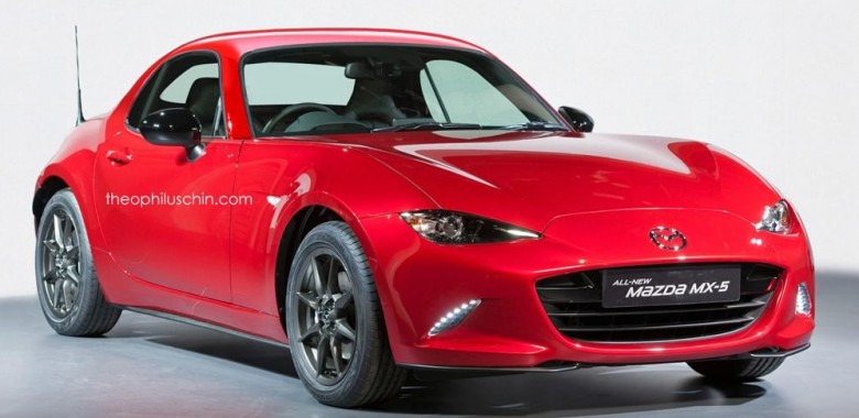 Rendered 2016 Mazda Mx 5 Coupe Leaves More To Be Desired