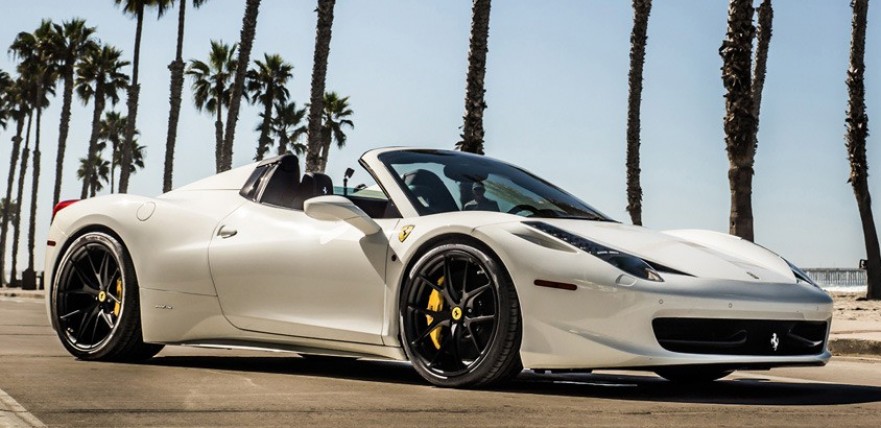 Dreamy Ferrari 458 Spider on HRE P101s