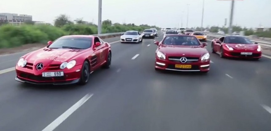 Incredible Super Sprint Supercar Drive in Dubai