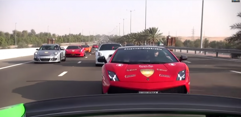 Desert Run - Back on the Road to Dubai with 50 Supercars