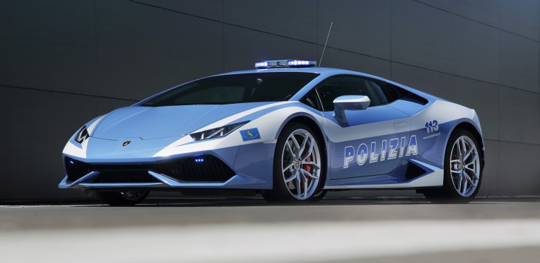 Lamborghini Huracan Italian State Police Car