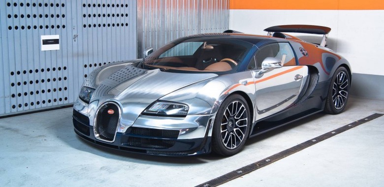 Bugatti Veyron Legend Ettore Bugatti Photographed