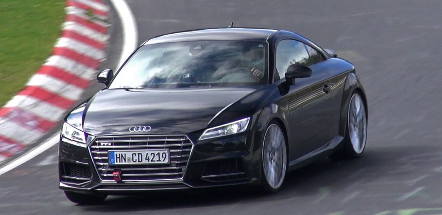 2016 Audi Tt Rs Mule Being Tested On The Nürburgring Spy Video