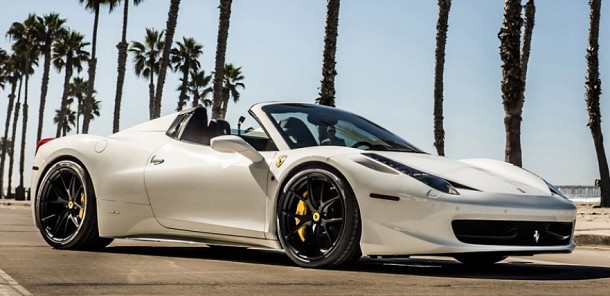 Dreamy Ferrari 458 Spider on HRE P101s