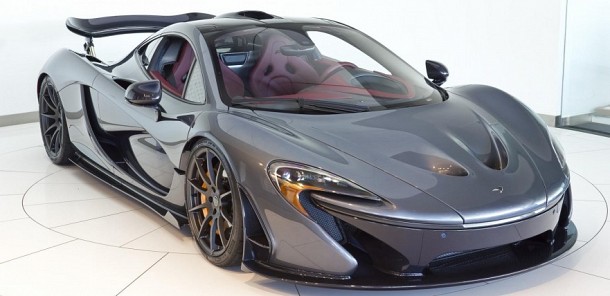 Gorgeous McLaren P1 in Flintgrau Metallic