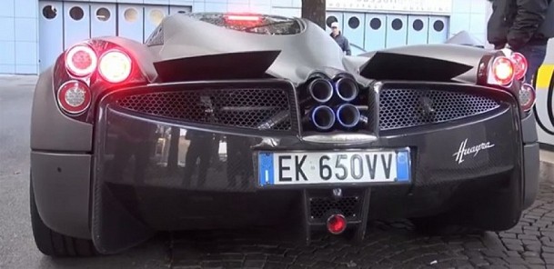 Pagani Huayra Custom Exhaust