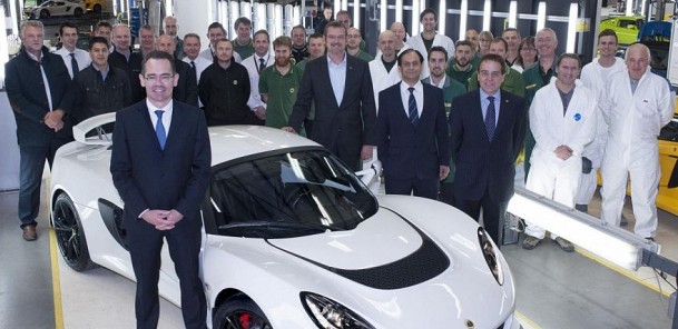 Lotus Produces Its 1,000th Exige Sports Car