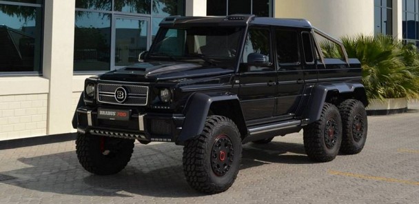 Monster on Six Wheels:  Brabus B63S