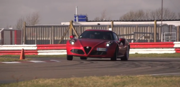Chris Harris Takes Cayman S and 4C For a Drive in the Rain