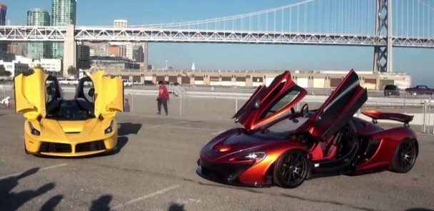 Brothers In Arms - The P1, LaFerrari, 918, and Huayra Come Out To Play