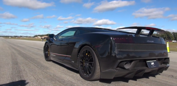 2000+HP Lamborghini Gallardo Smashes the 1/2 mile World Record