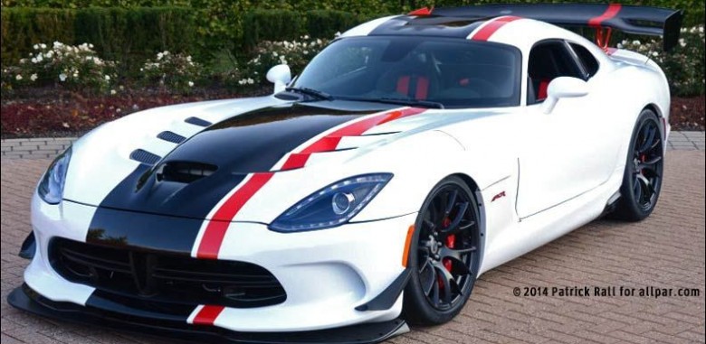Newest Generation of Dodge Viper to Get ACR Trim