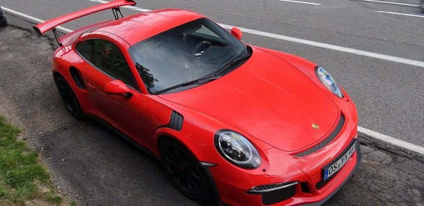 Porsche 991 GT3 RS and Cayman GT4 in the Wild