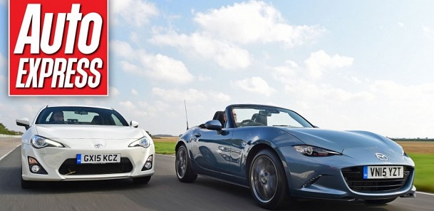 Mazda MX-5 vs Toyota GT86 track battle