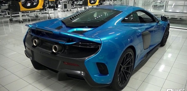 New McLaren 675LT in the Factory