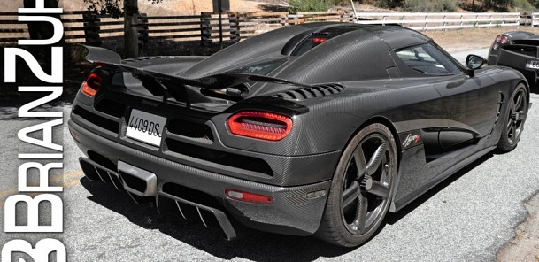 Carbon Fiber Koenigsegg Agera R in the Wild