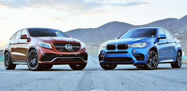 2015 BMW X6 M vs. 2016 Mercedes-AMG GLE63 S Coupe