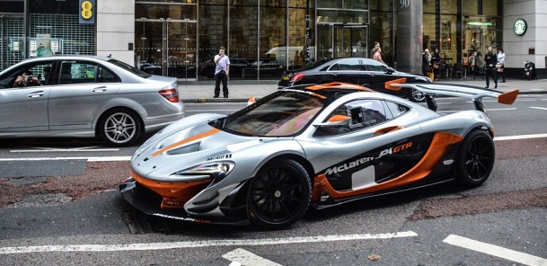 McLaren P1 GTR on the Streets of London!