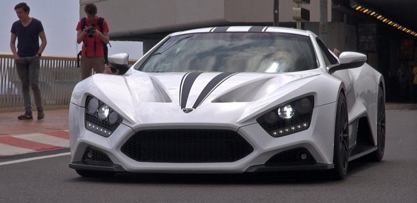 $1.8 Million Zenvo ST1 on the road in Monaco!